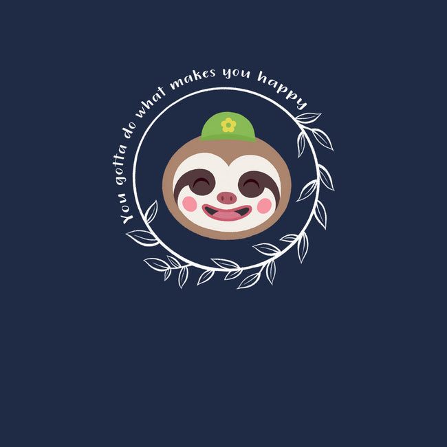 Be Happy-mens premium tee-kosmicsatellite