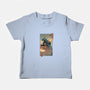Space Kaiju Ukiyo-E-baby basic tee-vp021