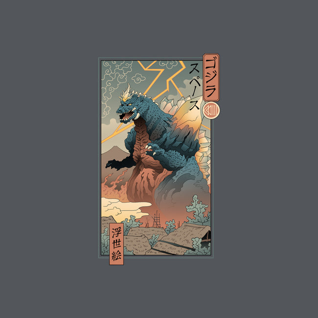 Space Kaiju Ukiyo-E-unisex basic tank-vp021