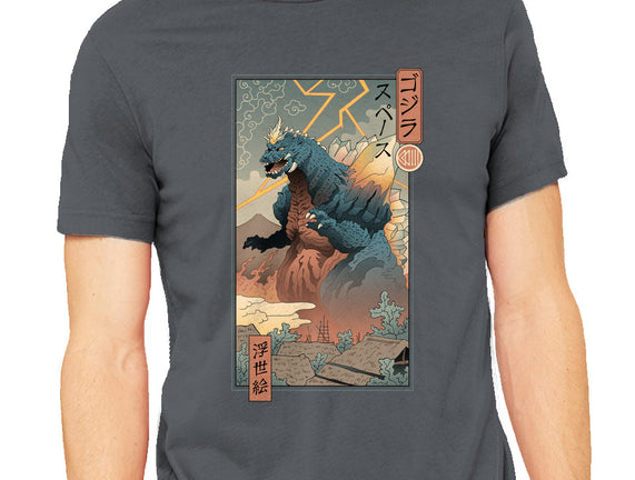 Space Kaiju Ukiyo-E
