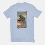 Space Kaiju Ukiyo-E-mens basic tee-vp021
