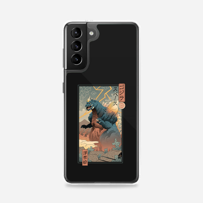 Space Kaiju Ukiyo-E-samsung snap phone case-vp021