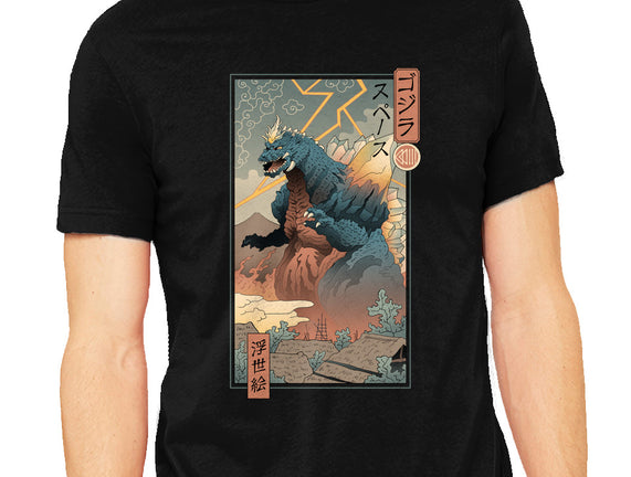 Space Kaiju Ukiyo-E