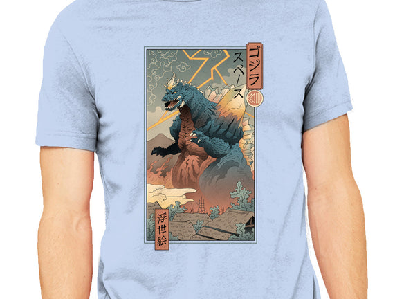 Space Kaiju Ukiyo-E