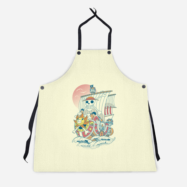 Sunny Ship-unisex kitchen apron-constantine2454