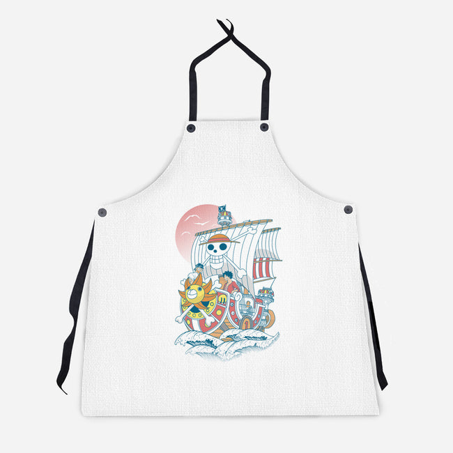 Sunny Ship-unisex kitchen apron-constantine2454