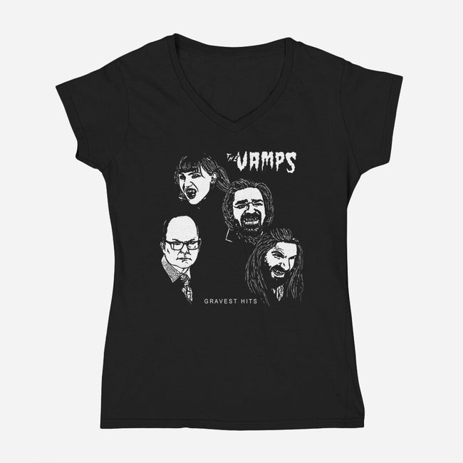 The Vamps-womens v-neck tee-illproxy