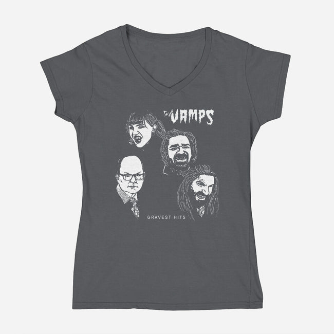 The Vamps-womens v-neck tee-illproxy