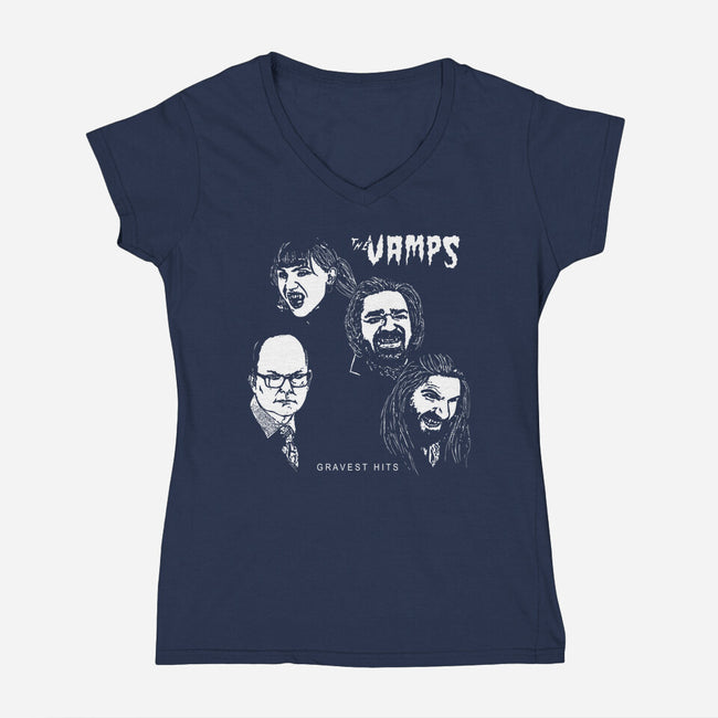 The Vamps-womens v-neck tee-illproxy