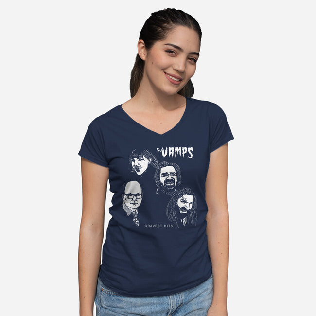The Vamps-womens v-neck tee-illproxy