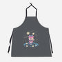 Starry Owl-unisex kitchen apron-TechraNova