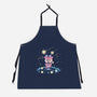 Starry Owl-unisex kitchen apron-TechraNova