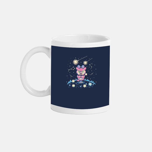 Starry Owl-none glossy mug-TechraNova