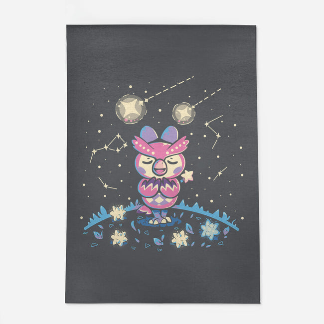 Starry Owl-none indoor rug-TechraNova