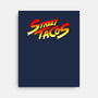 Street Tacos-none stretched canvas-Wenceslao A Romero