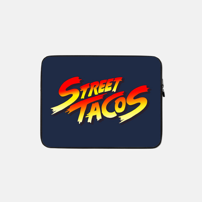 Street Tacos-none zippered laptop sleeve-Wenceslao A Romero