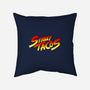 Street Tacos-none removable cover w insert throw pillow-Wenceslao A Romero