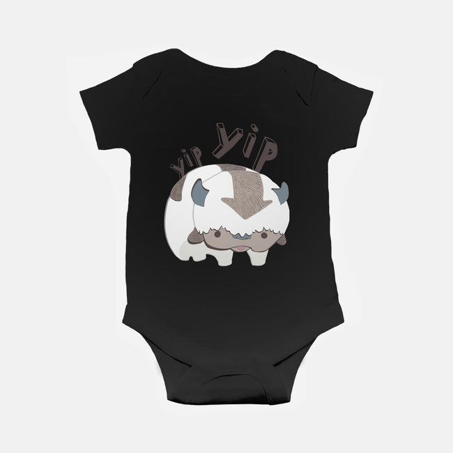 Let's Fly-baby basic onesie-StinkPad