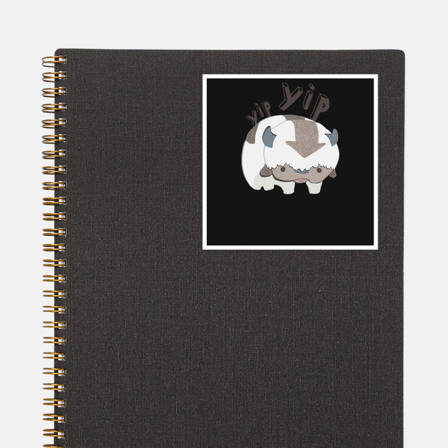 Let's Fly-none glossy sticker-StinkPad