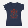 Fight for the Horde-womens v-neck tee-Typhoonic