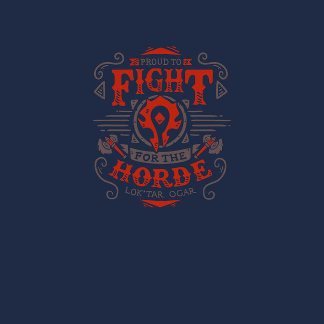 Fight for the Horde-mens basic tee-Typhoonic