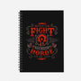 Fight for the Horde-none dot grid notebook-Typhoonic