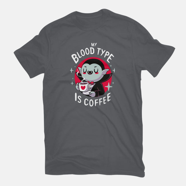 Coffee Vampire-youth basic tee-Typhoonic
