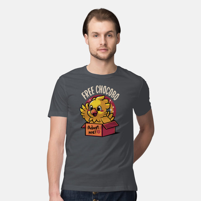 Adopt a Chocobo-mens premium tee-Typhoonic