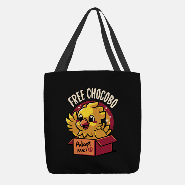Adopt a Chocobo-none basic tote-Typhoonic