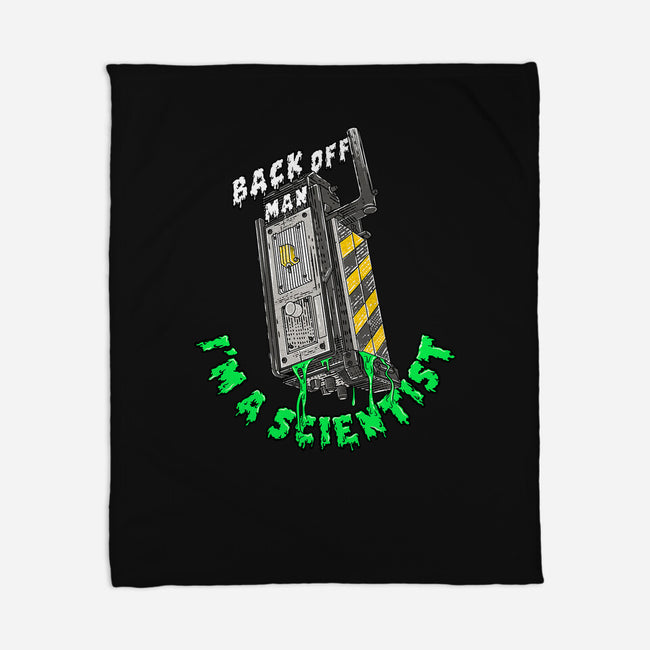 Back Off Man-none fleece blanket-rocketman_art