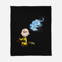 Expecto Snoopus-none fleece blanket-kimgromoll