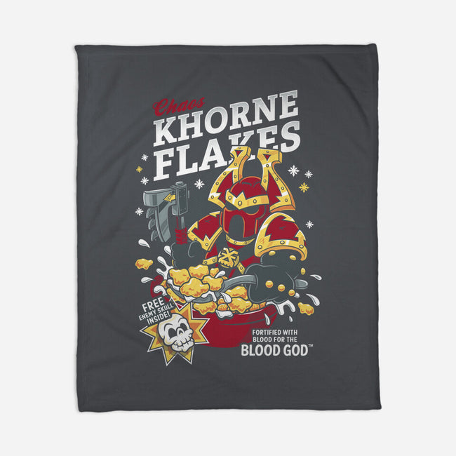 Khorne Flakes-none fleece blanket-Nemons