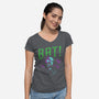 Laszlo Bat-womens v-neck tee-everdream