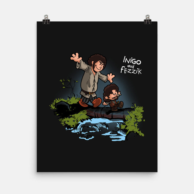Inigo and Fezzik-none matte poster-Boggs Nicolas
