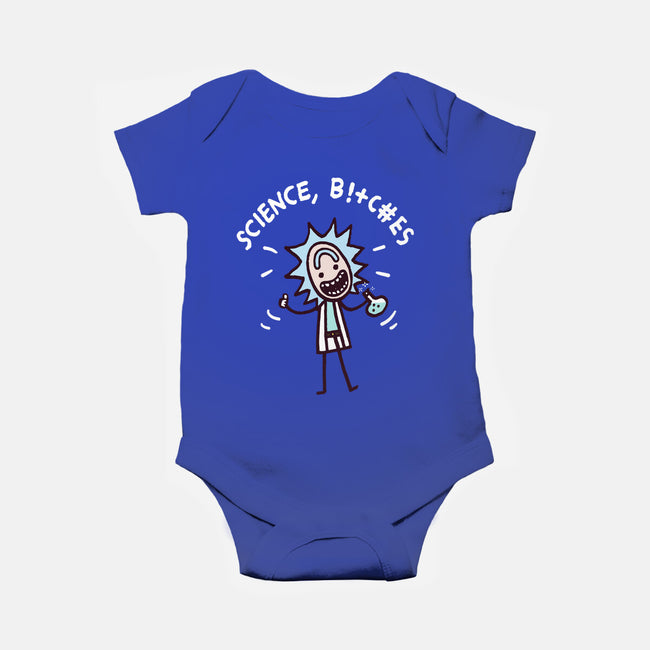 Science Bleep-baby basic onesie-Wenceslao A Romero