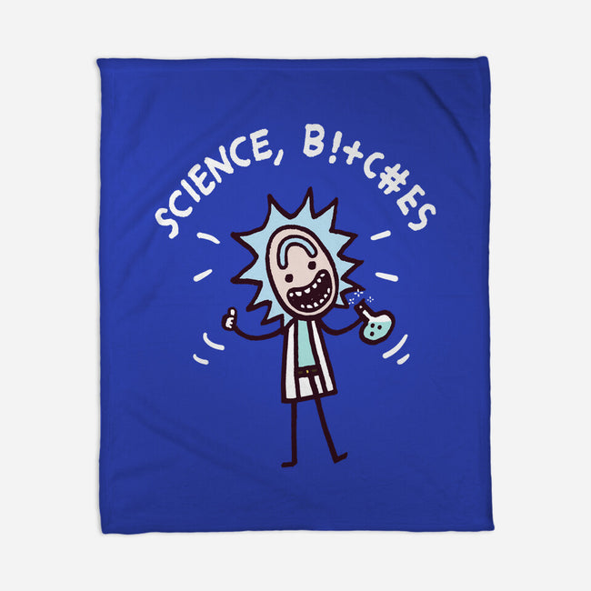 Science Bleep-none fleece blanket-Wenceslao A Romero