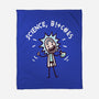Science Bleep-none fleece blanket-Wenceslao A Romero