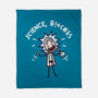 Science Bleep-none fleece blanket-Wenceslao A Romero