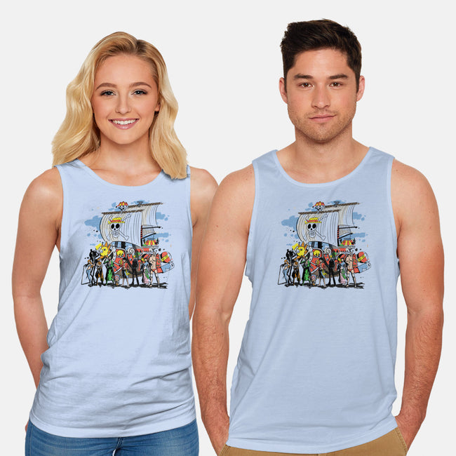 Straw Crew-unisex basic tank-fanfabio