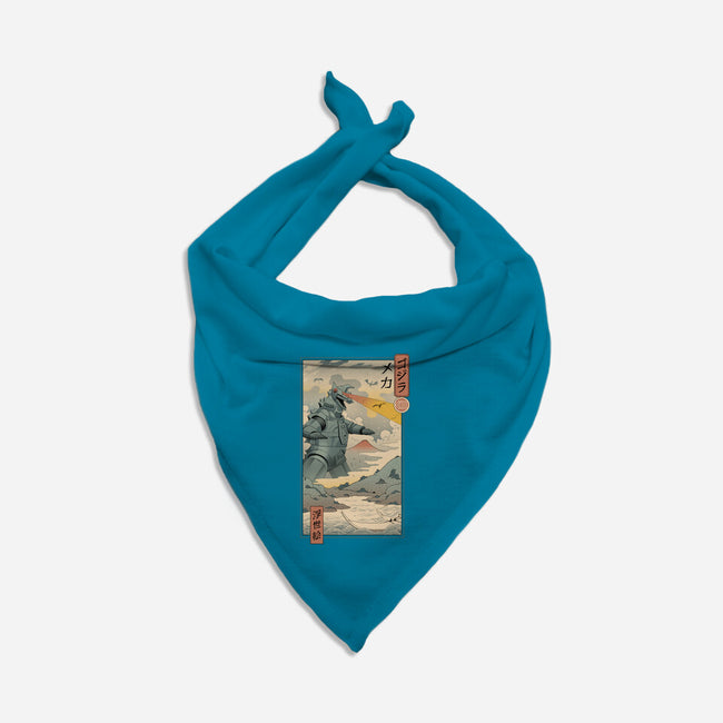 Mechazilla-dog bandana pet collar-vp021