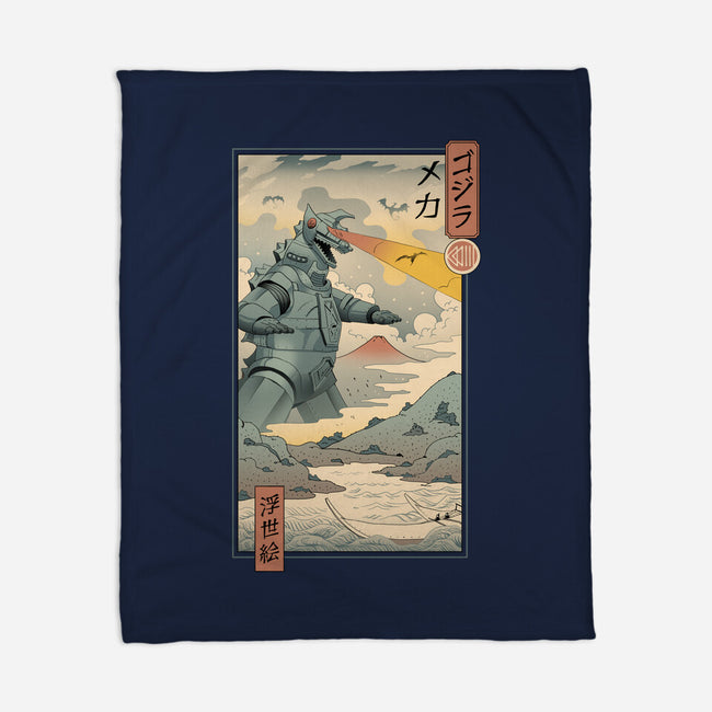 Mechazilla-none fleece blanket-vp021