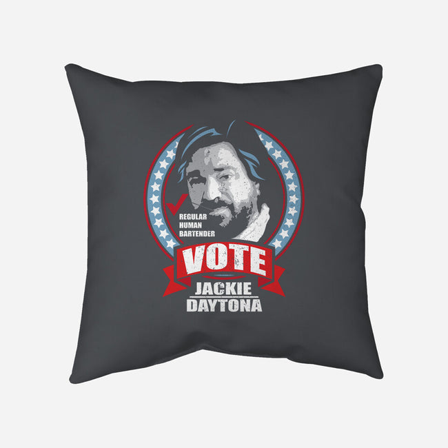 Vote Jackie-none removable cover throw pillow-jrberger