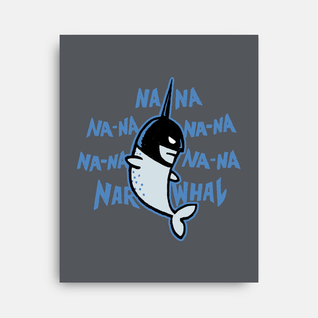 Na Narwhal-none stretched canvas-Wenceslao A Romero
