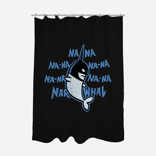Na Narwhal-none polyester shower curtain-Wenceslao A Romero