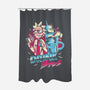 Drink Bros-none polyester shower curtain-yumie