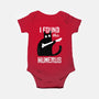 Cat With A Bone-baby basic onesie-cottonwander