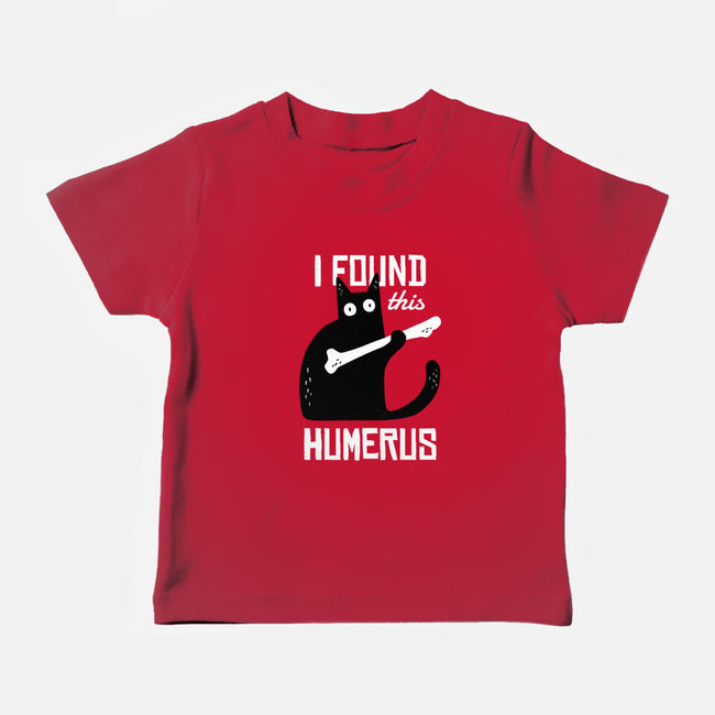 Cat With A Bone-baby basic tee-cottonwander