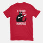 Cat With A Bone-womens fitted tee-cottonwander