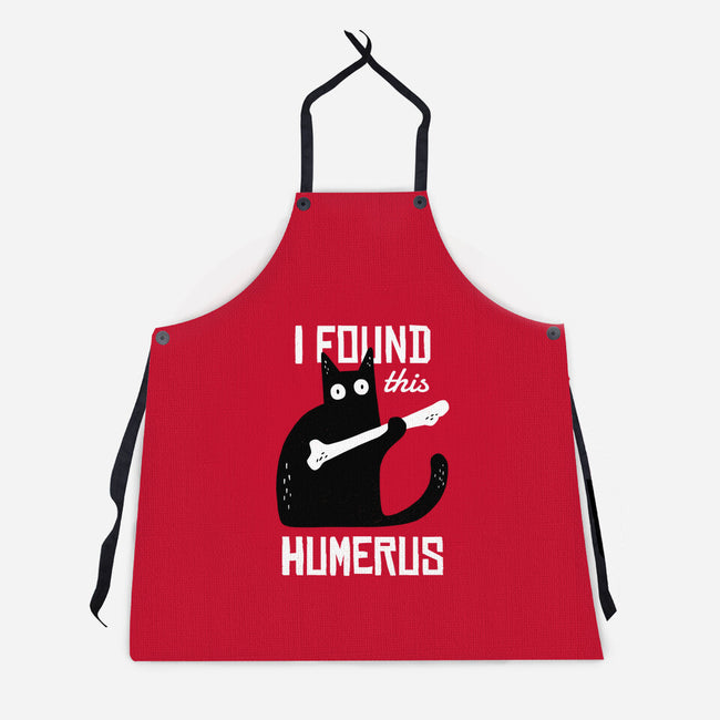 Cat With A Bone-unisex kitchen apron-cottonwander