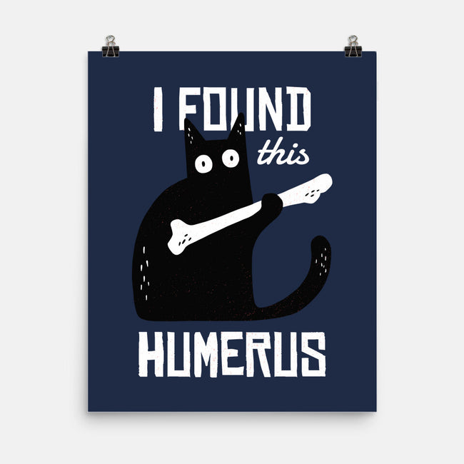 Cat With A Bone-none matte poster-cottonwander